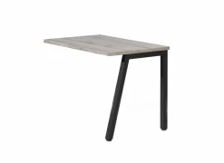 Aanbouwtafel Pronto 2 100x66x73cm - melamine - sherman grijs