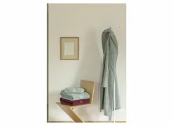 Badjas XS flanel sea green