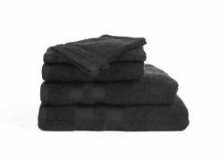 Badlaken Katharina 70x140cm zwart