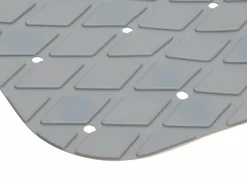 Badmat antislip 69x39cm - kunststof - multicolor