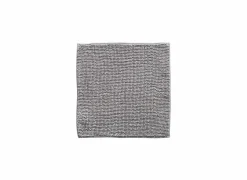 Badmat Indiana 50x50cm - polyester - grijs