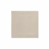 Badmat London 60x60cm - polyester & katoen - beige