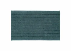 Badmat Luca 80x50cm - polyester & katoen - deep water