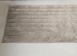 Badmat Luca 80x50cm - polyester & katoen - sand dune