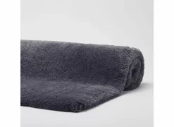 Badmat Mauro 70x120cm - polyester - graphite