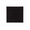 Badmat Una 60x60cm - katoen - black