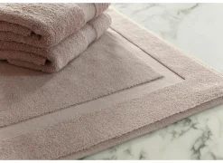 Badmat Una  60x100cm - katoen - misty pink