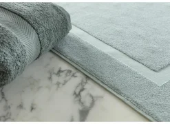 Badmat Una 60x100cm - katoen - sea green