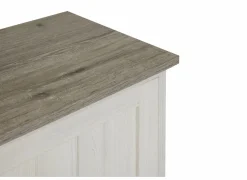 Barkast 122cm - decor - lariks & bruine eik