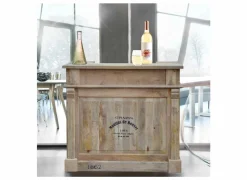 Barkast Djinn 120cm - mango massief - naturel