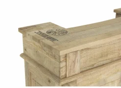 Barkast Djinn 120cm - mango massief - naturel