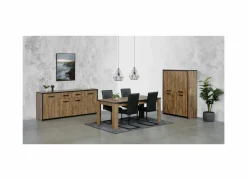 Barkast Esther 116cm - decor - industrial oak