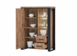 Barkast Estrella 120cm - decor - industrial oak