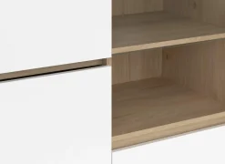 Barkast Next 100cm - decor - wit/jackson hickory