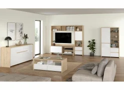 Barkast Next 100cm - decor - wit/jackson hickory