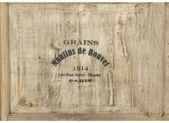 Barkast Troll 180cm - mango massief - naturel