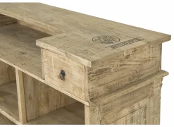 Barkast Troll 180cm - mango massief - naturel