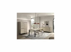 Barkast Tyler 116cm - melamine - urban oak