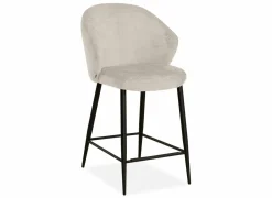 Barstoel Alfie ZH86,5cm - stof - naturel