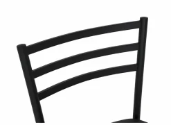 Barstoel Romy ZH65cm - stof - traffic black