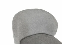 Barstoel Shell ZH65cm - stof - grijs