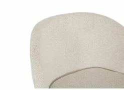 Barstoel Shell ZH65cm - stof - beige