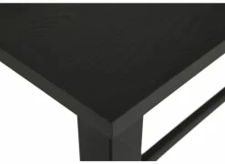 Bartafel Viennabar 160x60cm - decor - halifax eik zwart