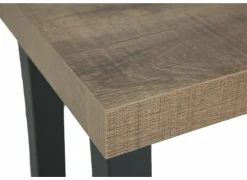 Bartafel 150x90cm - decor - bruin & zwart