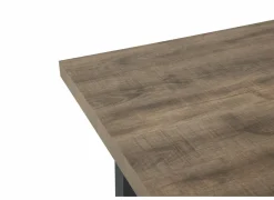 Bartafel 150x90cm - decor - bruin & zwart