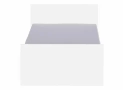 Bed Clyde 90x200cm - decor - wit met opbergruimte