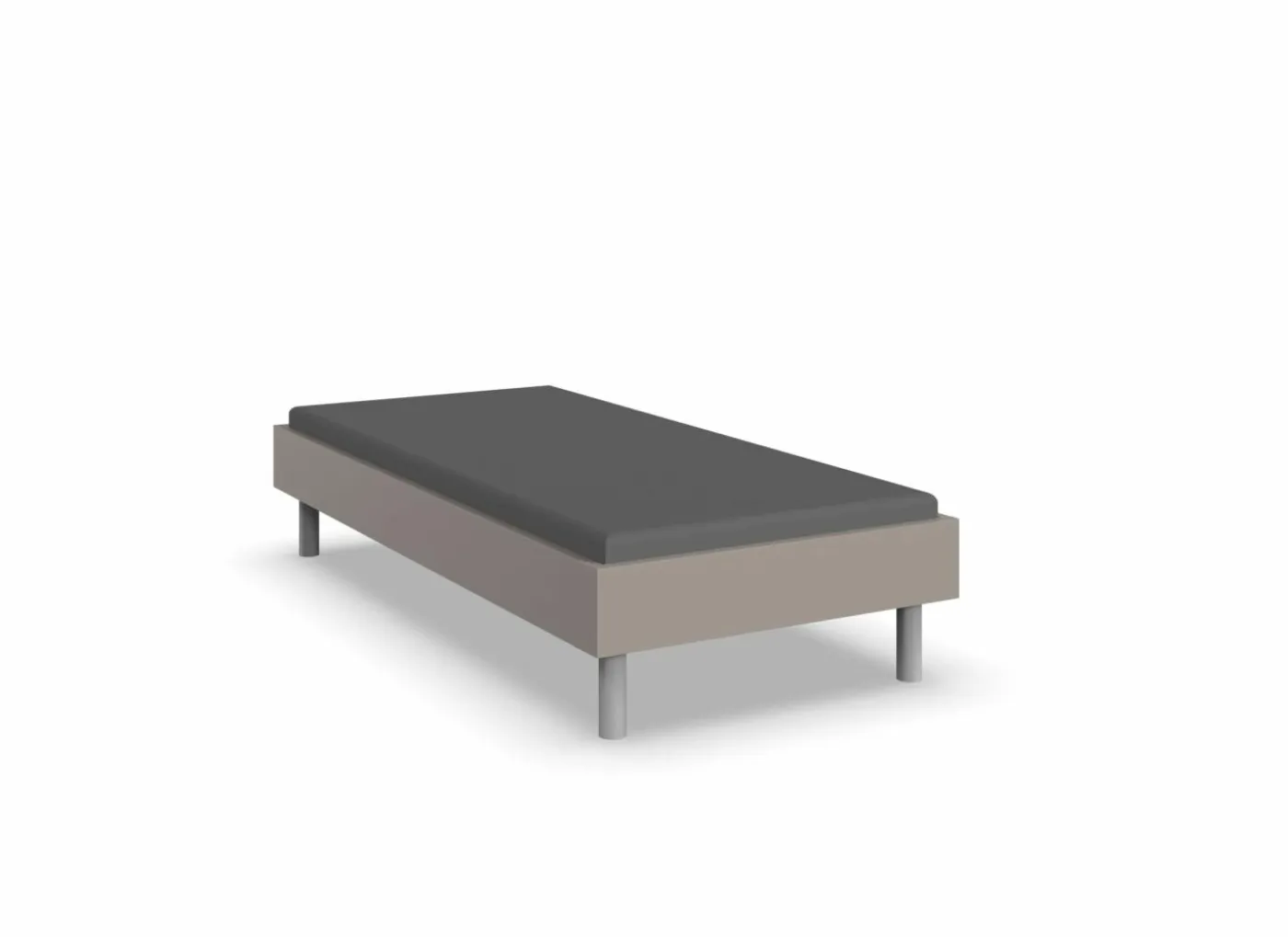 Bed Easy 100x200cm - decor - sahara grijs