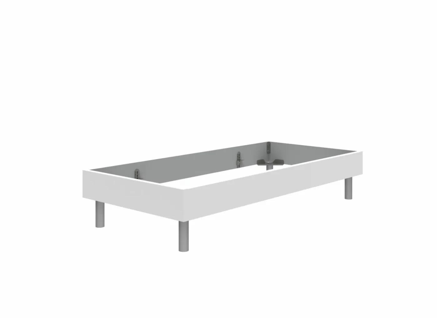 Bed Easy 100x200cm - decor - wit