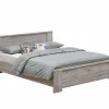 Bed Elias 140x200cm - decor - grijze eik