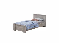 Bed Elias 90x200cm - decor - grijze eik