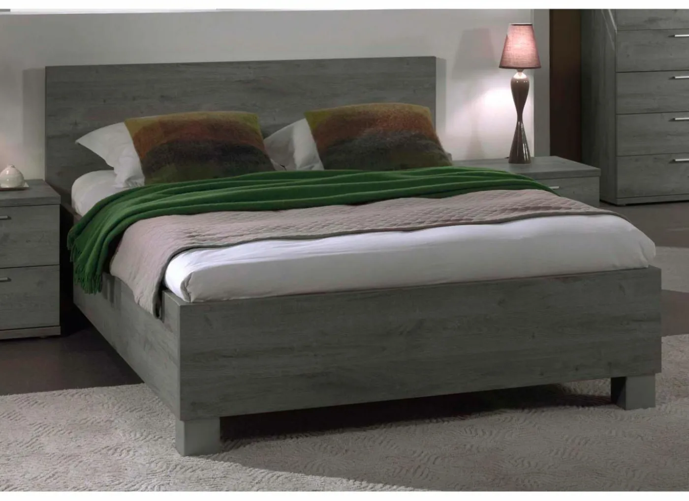 Bed Gella 180x200cm - decor - grijs