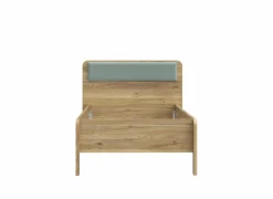 Bed Hoa 90x200cm - decor - mauvella eik & groen