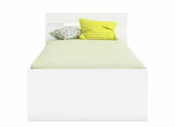 Bed Michigan 90x200cm - decor - wit met opbergruimte