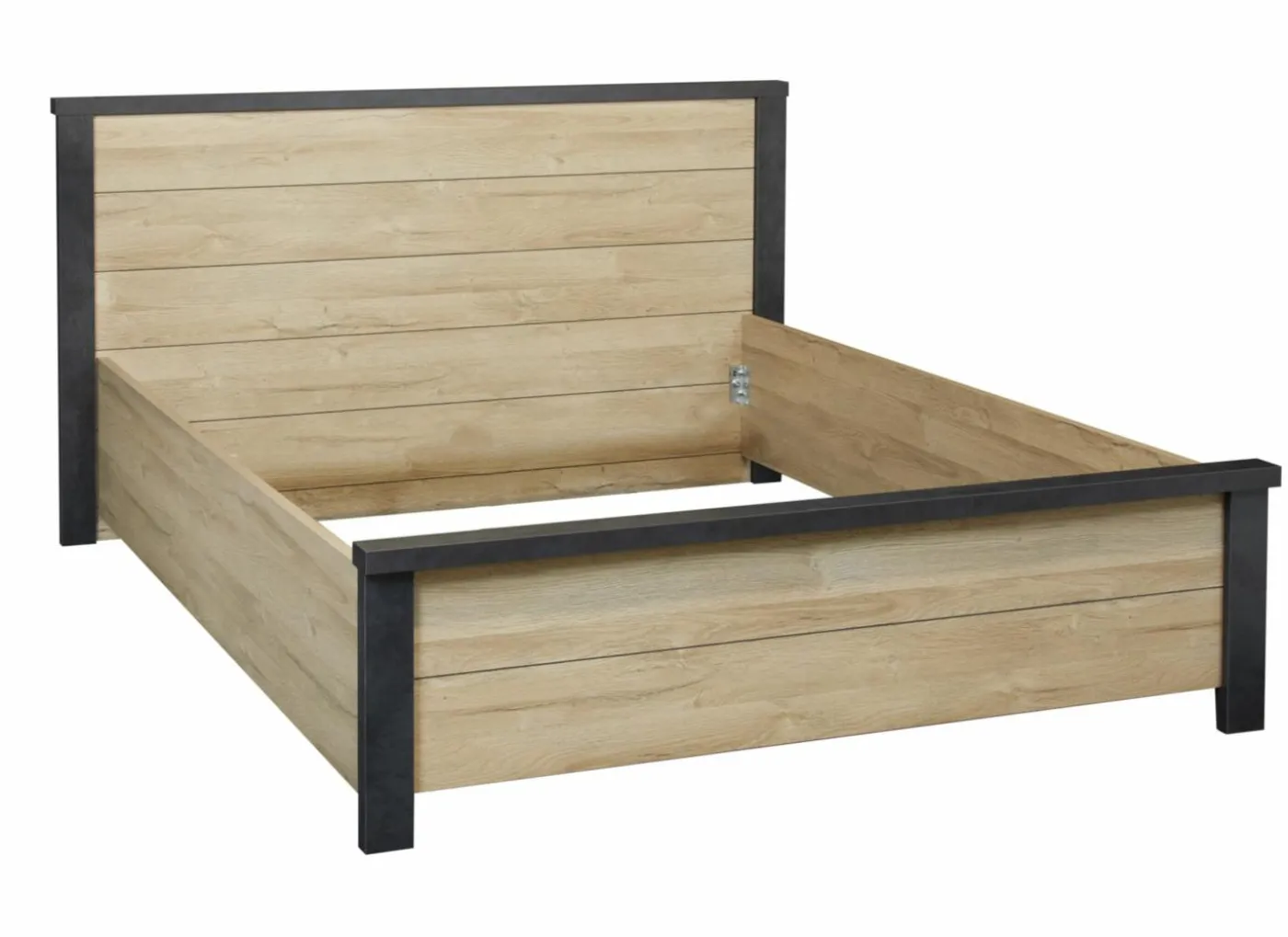 Bed Phaedra 140x200cm - decor - Franse eik & nox