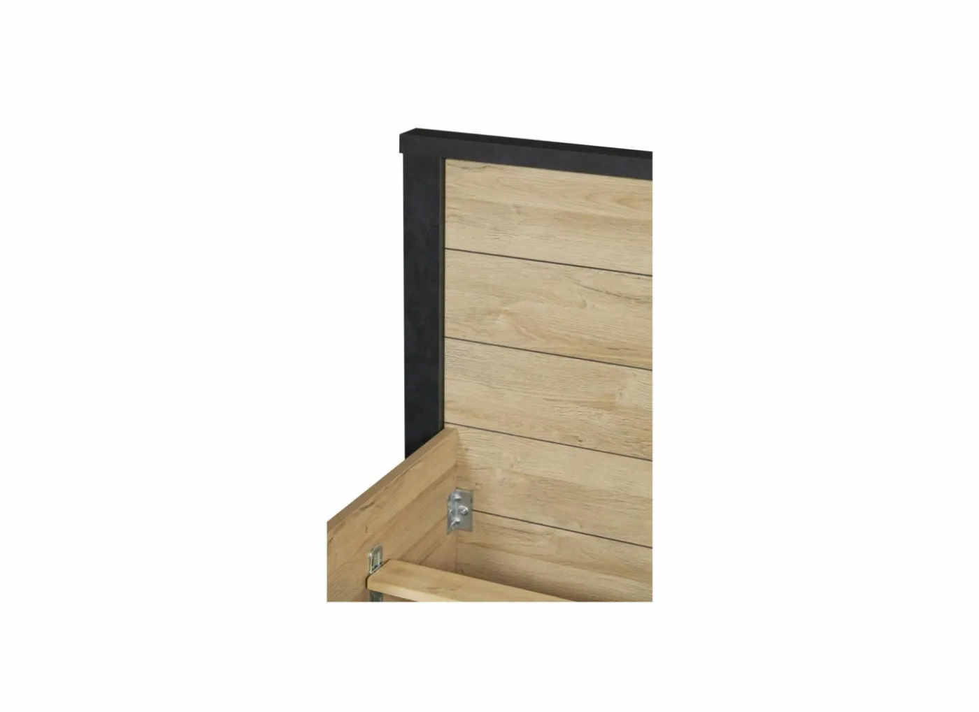 Bed Phaedra 140x200cm - decor - Franse eik & nox