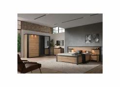 Bed Phaedra 140x200cm - decor - Franse eik & nox