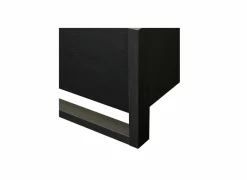 Bed Rosie 180x200cm - melamine - nox zwart