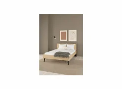 Bed Ry 160x200cm - decor - bruin & zwart