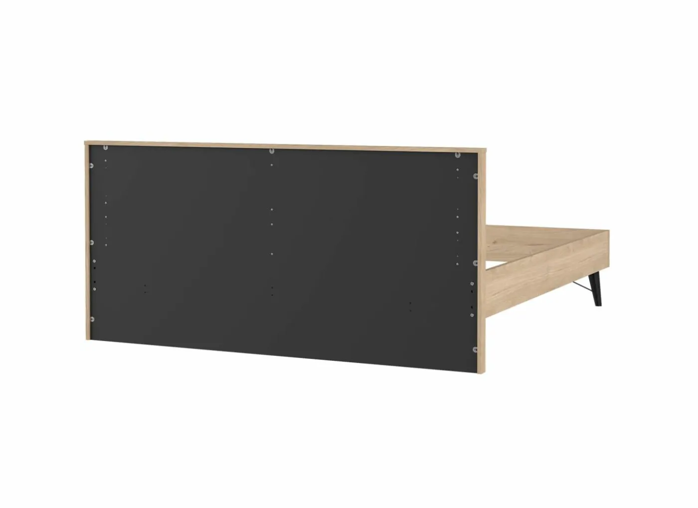 Bed Ry 180x200cm - decor - bruin & zwart