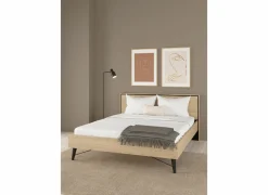 Bed Ry 180x200cm - decor - bruin & zwart
