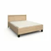 Bed Tessa 160x200cm - melamine - zand eik