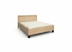 Bed Tessa 160x200cm - melamine - zand eik