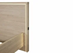 Bed Udine 140x200cm - decor - urban oak