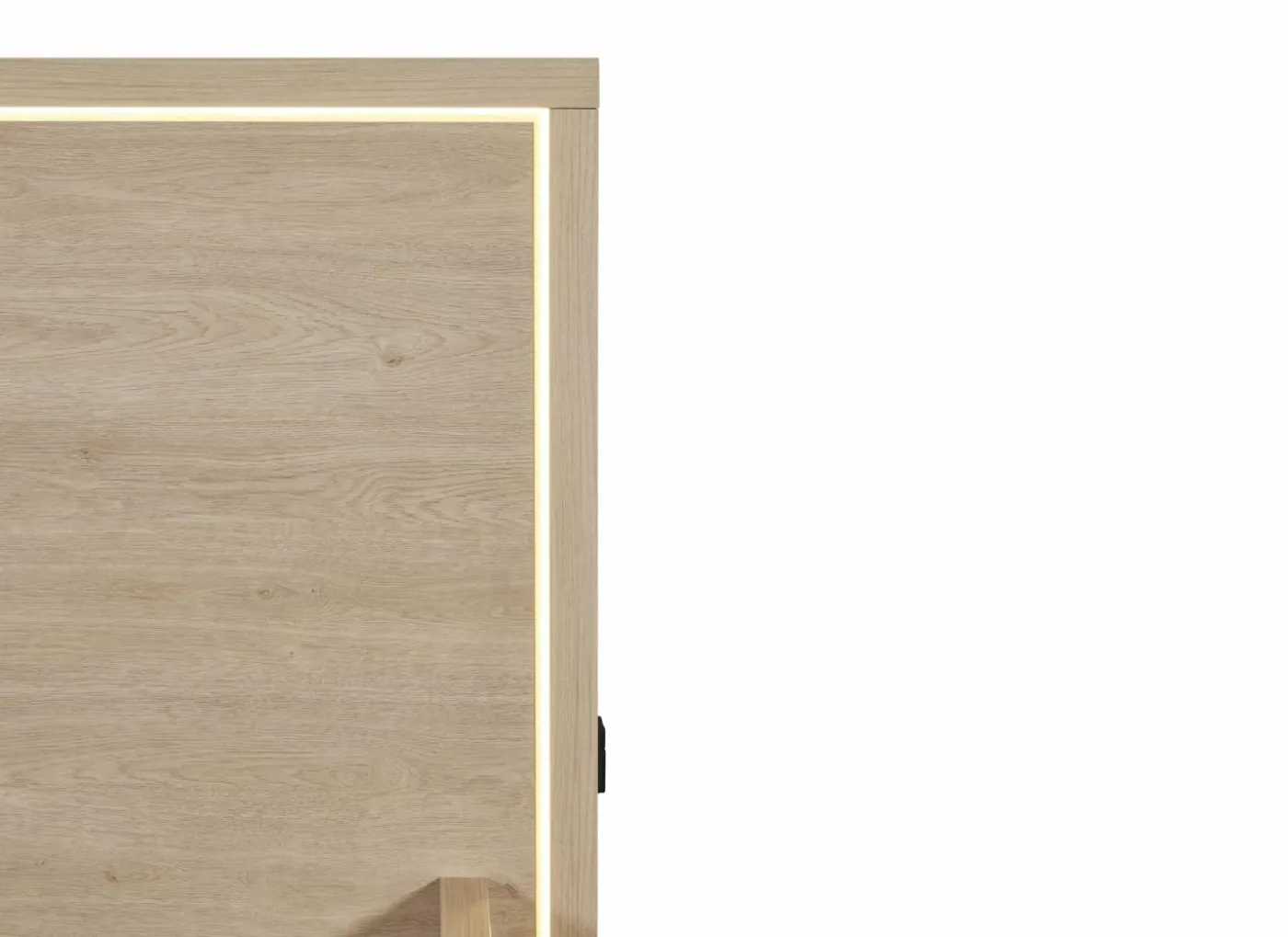Bed Udine 140x200cm - decor - urban oak
