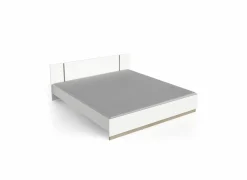 Bed Watson 180x200cm - decor - kronberg eik & wit