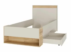 Bed Wexlin 90x200cm - decor - sand & mauvella oak